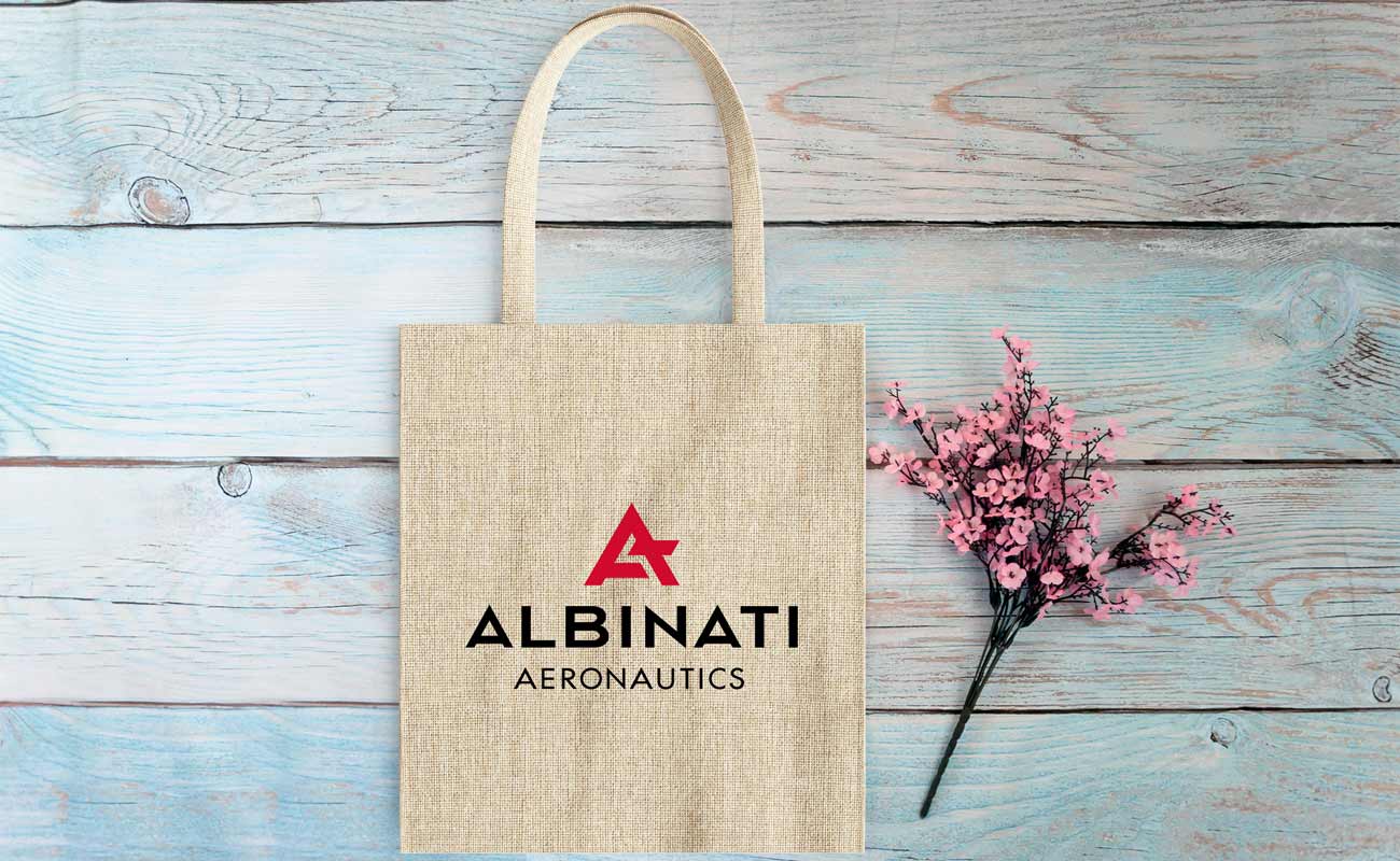 Spirit - Jute Tote Bags Branded